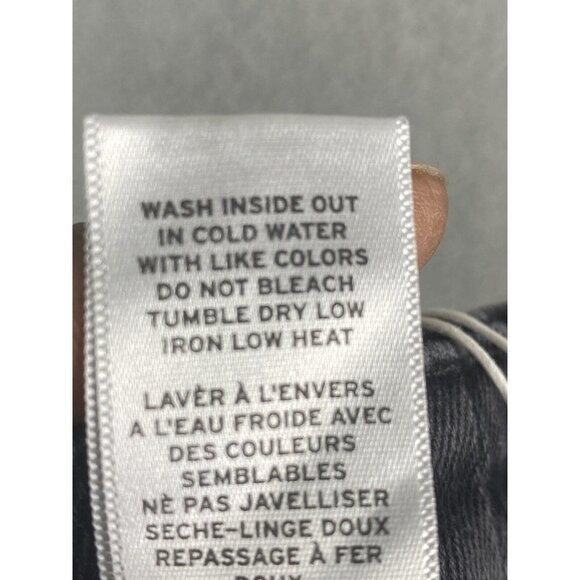 Good American Women Good Classic Jeans Pockets‎ Dark Wash Size 2 - Picture 8 of 10